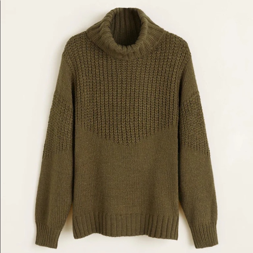 Mango Knit Turtleneck Sweater